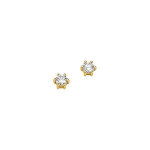 CEM Ohrstecker Gold gelb 333