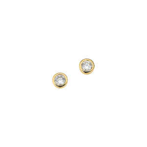 CEM Ohrstecker Gold gelb 333