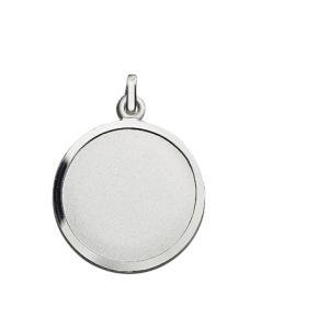 CEM Basis Gravurplatte Silber rhodiniert