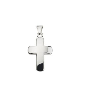 CEM Basis Kreuz Silber rhodiniert
