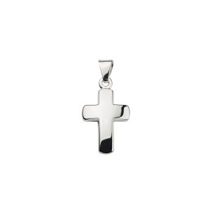 CEM Basis Kreuz Silber rhodiniert