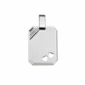 CEM Basis Gravurplatte Silber rhodiniert