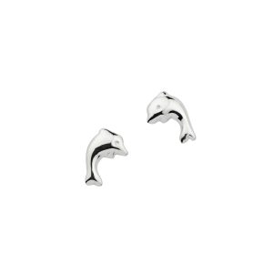 CEM Basis Ohrstecker Silber rhodiniert