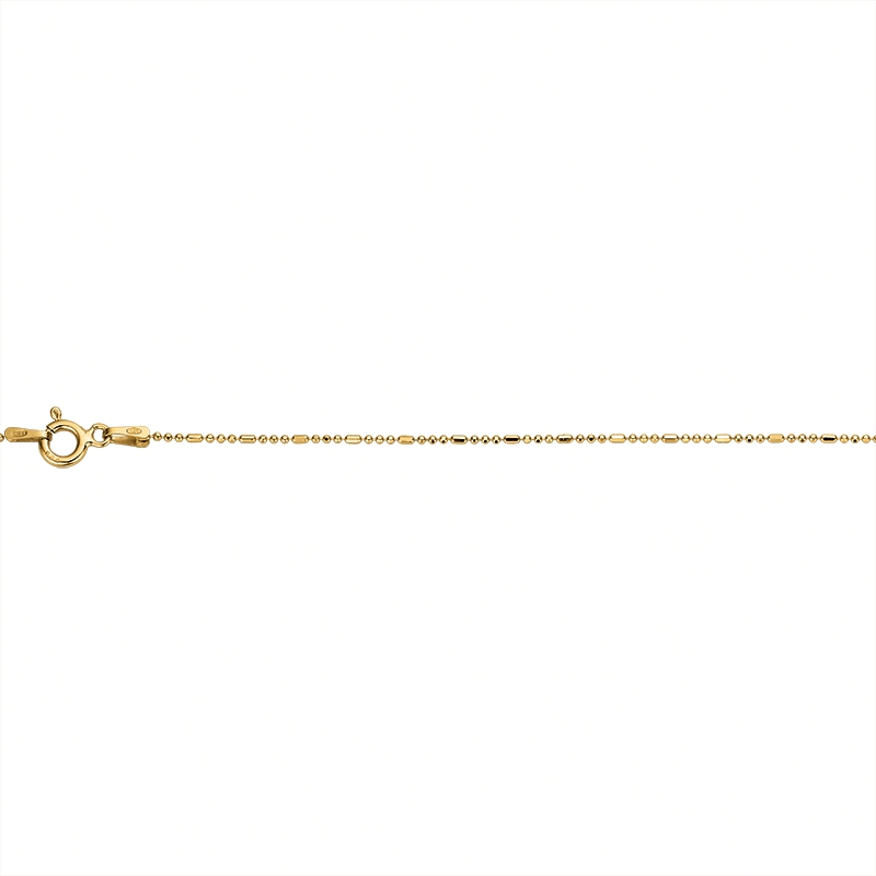 CEM Basis Collier Silber gelb