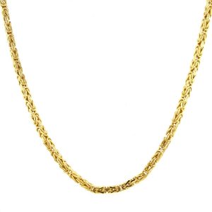 CEM Silber Collier Silber gelb