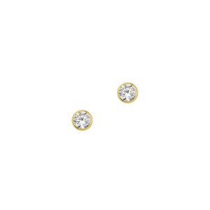 CEM Basis Ohrstecker Gold gelb