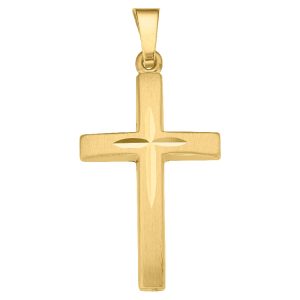 CEM Basis Kreuz Gold gelb