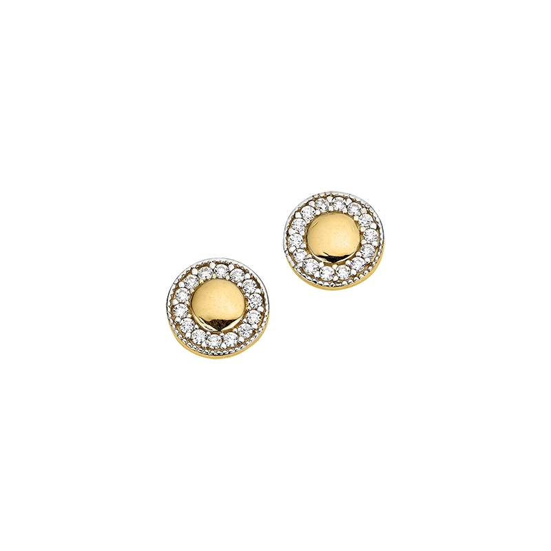 Cem Ohrstecker Gelbgold