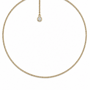 Fußkette 8K Gold (333)