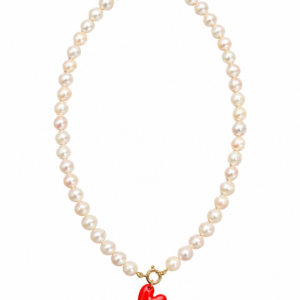 Perlenkette aus Akoya Perlen 7mm und 585 Gold