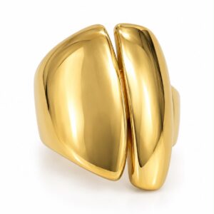 FSK Ring Silber vergoldet